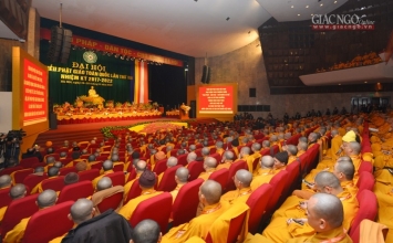 Trọng thể khai mạc Đại hội Phật giáo toàn quốc lần VIII